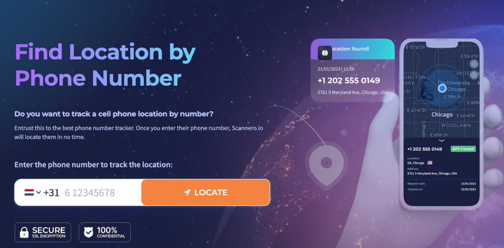 Type in a Phone Number and Find Location Free Online